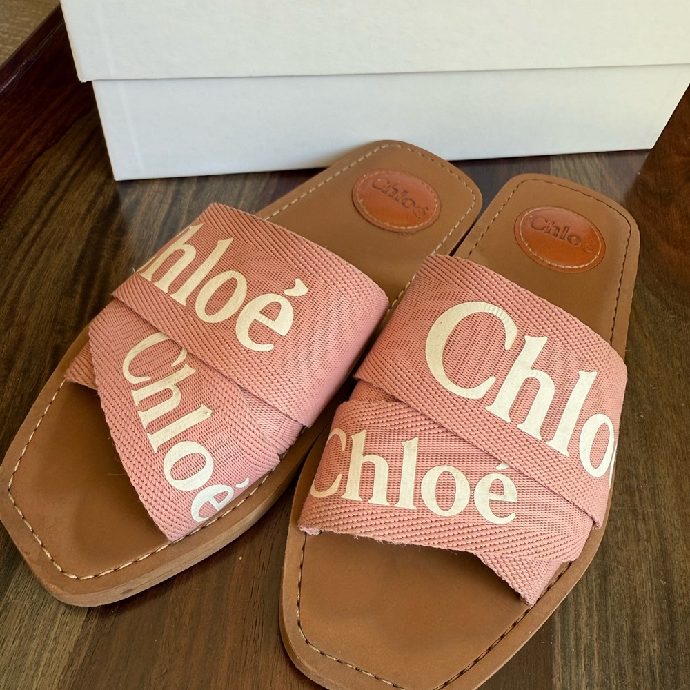Chloé Woody Slide Sandals - Picture 8 of 15